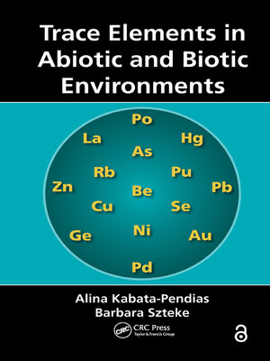 cover image of Trace Elements in Abiotic and Biotic Environments
